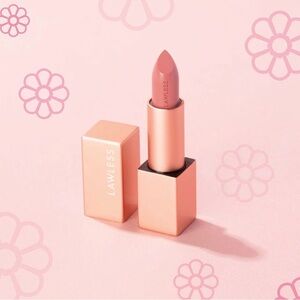 LAWLESS Forget the Filler Lip-Plumping Satin Lipstick in Little Lady Daisy #13